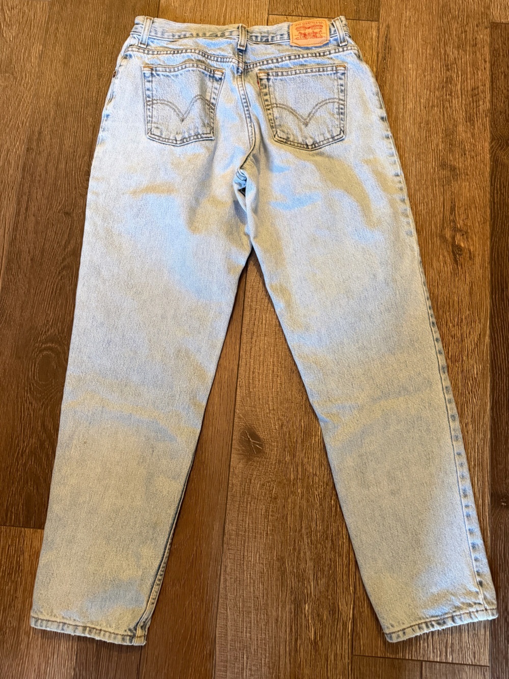 Levi's Light Blue Relaxed Tapered Leg Women's Jeans